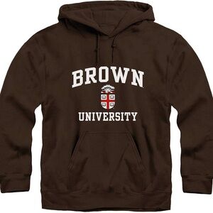 Men's Brown University hoodie, small